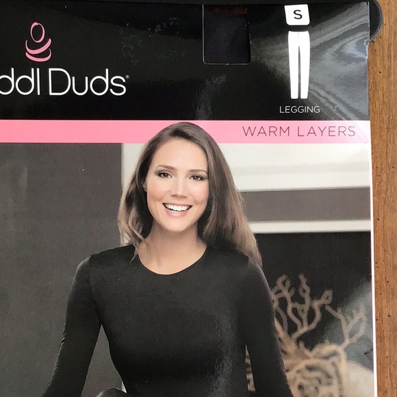 SOLD - Cuddl Duds - MicroWear black leggings - NWT - Small - Picture 3 of 10
